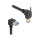 Delock USB 5 Gbps Kabel USB Typ-A Stecker 90° nach unten gewinkelt zu USB Typ-B Stecker mit Schraube 90° nach rechts gewinkelt 1 m schwarz