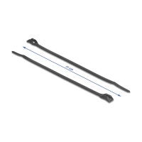 Delock Kabelbinder mit flachem Kopf L 110 x B 2,5 mm 100...