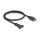 Delock USB 10 Gbps Kabel USB Typ-E Key A 20 Pin Stecker zu USB Type-C™ Buchse zum Einbau 50 cm