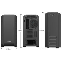 Midi be quiet! SILENT BASE 601 Window black