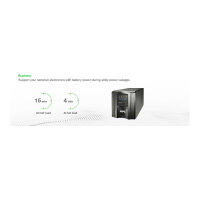APC Smart-UPS Tower SMT750iC 750VA 500W SmartConnect Port Smartslot