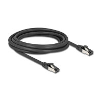 Delock RJ45 Netzwerkkabel Cat.8.1 S/FTP 3 m bis 40 Gbps schwarz