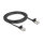 Delock RJ45 Flachband Patchkabel Stecker zu Stecker Cat.6A U/FTP 2 m schwarz