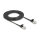 Delock RJ45 Flachband Patchkabel Stecker zu Stecker Cat.6A U/FTP 3 m schwarz