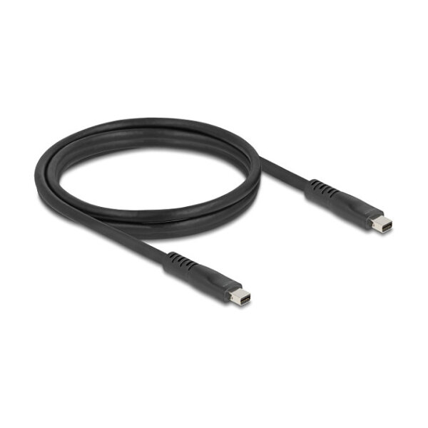 Delock Mini DisplayPort Kabel 16K 60 Hz 80 Gbps 1,5 m