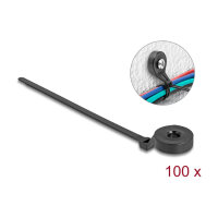 Delock Kabelbinder mit Befestigungsöse L 180 x B 6...