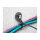 Delock Kabelbinder mit Befestigungsöse L 180 x B 6 mm schwarz 100 Stück
