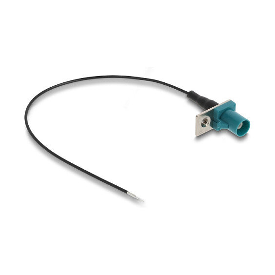 Delock Antennenkabel FAKRA Z Stecker zu offenen Kabelenden 1,13 - 20 cm 1 vorgestanztes Loch