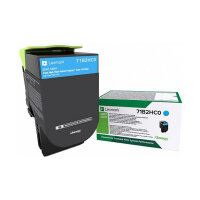 LEXMARK Toner cyan Rck f. CS/CX/417 /517 ca. 3.500 S.