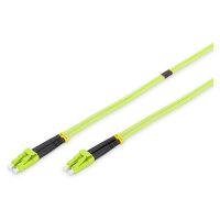 DIGITUS LWL Patchkabel LC -> LC 1.00m Multimode Duplex...