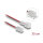 Delock Lüfter Verlängerungskabel Stecker zu Buchse 2 Pin, Steckerlänge 13 mm, 30 cm