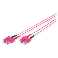 DIGITUS LWL Patchkabel SC -> SC 1.00m Multimode Duplex...