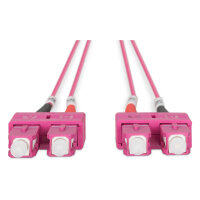 DIGITUS LWL Patchkabel SC -> SC 1.00m Multimode Duplex OM4