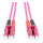 DIGITUS LWL Patchkabel LC -> LC 1.00m Multimode Duplex OM4