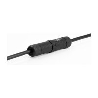 Delock Kabelverbinder RJ45 Buchse zu RJ45 Buchse Cat.6 mit M16 Gewinde und Bayonettverschluss IP68 staub- und wasserdicht
