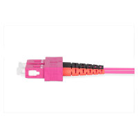 DIGITUS LWL Patchkabel LC -> SC 1.00m Multimode Duplex OM4