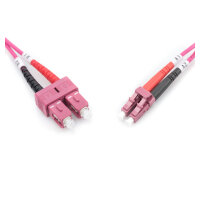 DIGITUS LWL Patchkabel LC -> SC 3.00m Multimode Duplex...