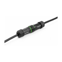 Delock Kabelverbinder RJ45 Buchse zu RJ45 Buchse Cat.6 mit M16 Gewinde IP68 staub- und wasserdicht