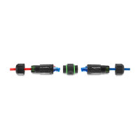 Delock Kabelverbinder RJ45 Buchse zu RJ45 Buchse Cat.6 mit M16 Gewinde IP68 staub- und wasserdicht