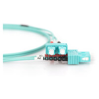 DIGITUS LWL Patchkabel SC -> SC 2.00m Multimode Duplex...