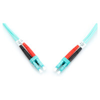 DIGITUS LWL Patchkabel LC -> LC 1.00m Multimode Duplex OM3
