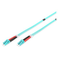 DIGITUS LWL Patchkabel LC -> LC 3.00m Multimode Duplex OM3