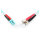 DIGITUS LWL Patchkabel LC -> ST 3.00m Multimode Duplex OM3