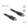 Delock Thunderbolt™ 4 Kabel 40 Gbps PD 3.1 240 W 1 m schwarz