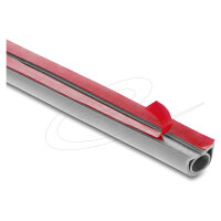 Delock Kabelkanal PVC flexibel 20 x 10 mm - Länge 2 m grau