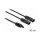 Delock DL4 Solar Splitter Kabel 2 x Stecker zu 1 x Buchse 30 cm schwarz