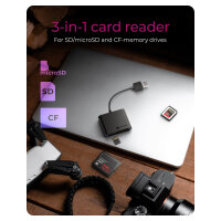 ICY BOX IB-CR301-U3 USB 3.0 SD/MicroSD/CF Kartenleser