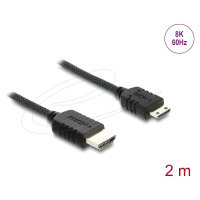 Delock Koaxiales High Speed HDMI Kabel HDMI Stecker zu...