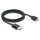 Delock Koaxiales High Speed HDMI Kabel HDMI Stecker zu Mini HDMI Stecker 8K 60 Hz mit Geflechtmantel 2 m