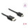 Delock Koaxiales High Speed HDMI Kabel HDMI Stecker zu Mini HDMI Stecker 8K 60 Hz mit Geflechtmantel 2 m