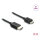Delock Koaxiales High Speed HDMI Kabel HDMI Stecker zu Mini HDMI Stecker 8K 60 Hz mit Geflechtmantel 3 m