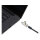 Kensington Slim N17 2.0 Laptopschloss für Wedge-Shaped Security Slots