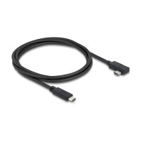 Delock Koaxiales USB 40 Gbps Kabel gewinkelt links /...
