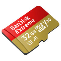 CARD 32GB Sandisk Extreme MicroSDHC 100MB/s for action...