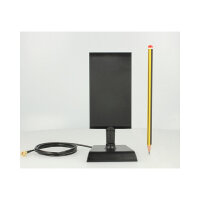 Delock LTE Antenne SMA Stecker 2 - 4 dBi omnidirektional mit magnetischem Standfuß und Anschlusskabel (ULA 100, 1 m) schwarz