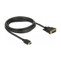 DELOCK HDMI zu DVI 24+1 Kabel bidirektional 2 m