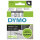 Dymo D1 Etiketten S0720500 12mm x 7m Schwarz auf Transparent