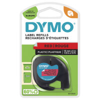 Dymo LabelWriter - LetraTag Kunststoff Etiketten - 12 mm...