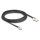 Delock Telefonkabel RJ45 Stecker zu RJ11 Stecker schwarz 3 m
