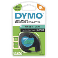 Dymo LabelWriter - LetraTag Kunststoff Etiketten - 12 mm...