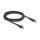 Delock USB 2.0 Daten- und Schnellladekabel USB Type-C™ Stecker zu Stecker PD 3.1 140 W mit Leistungsanzeige 1,20 m