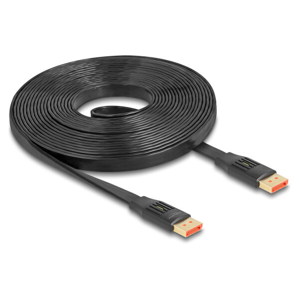 Delock DisplayPort Flachbandkabel 8K 60 Hz 5 m