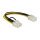 Delock Stromkabel PCI Express 6 Pin Buchse > PCI Express 8 Pin Stecker 20 cm