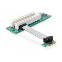 Delock Riser Karte PCI Express x1 > 2 x PCI mit...