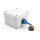 Delock LWL Kabelverbinder SC Simplex Buchse zu SC Simplex Buchse mit Verschlusskappe wasserfest