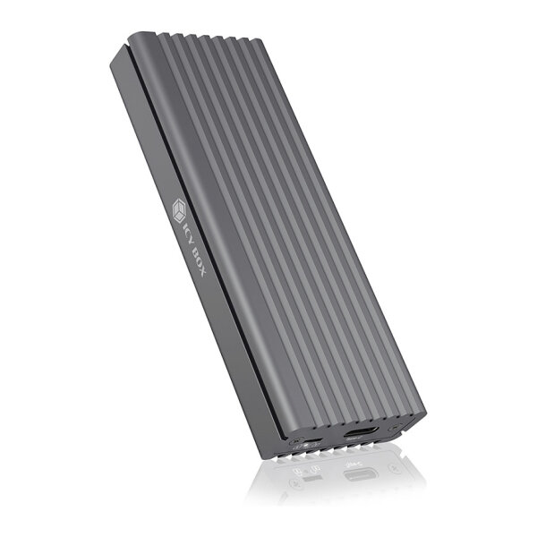 ICY BOX IB-1817M-C31 Externes USB-C 3.1 Gehäuse für M.2 NVMe SSD Aluminium